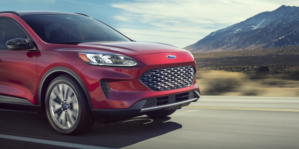Completely redesigned new 2020 Escape best offers four new propulsion choices – including two all-new hybrids; standard hybrid targets best-in-class EPA-estimated range of more than 550 miles; plug-in hybrid targets a best-in-class EPA-estimated pure-electric range of 30+ miles